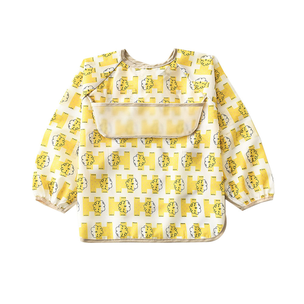 ノーブランド No Brand wd20 お食事エプロン【返品不可商品】,イエローエッチ