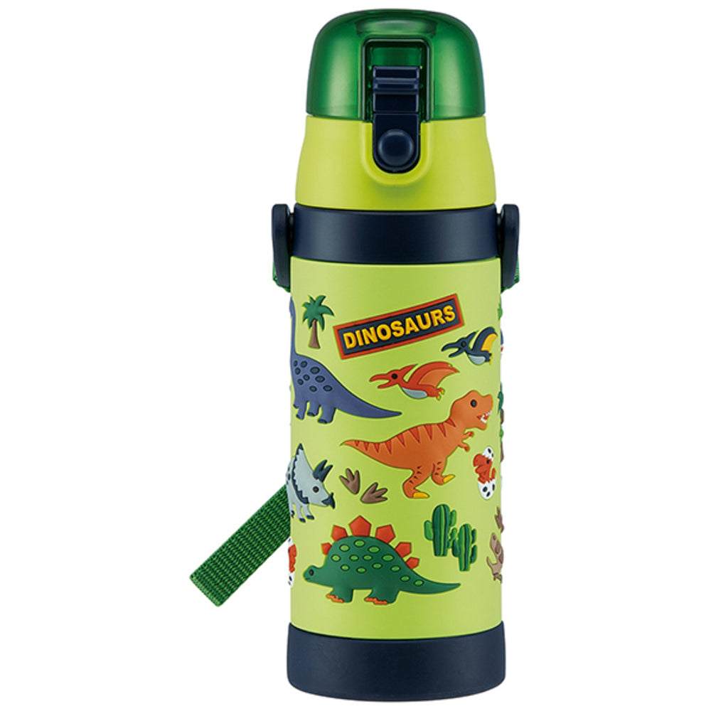 バックヤードファミリー BACKYARD FAMILY 3Dロック付ダイレクトボトル 480ml SDPV5 （ディノサウルス） ディノサウルス