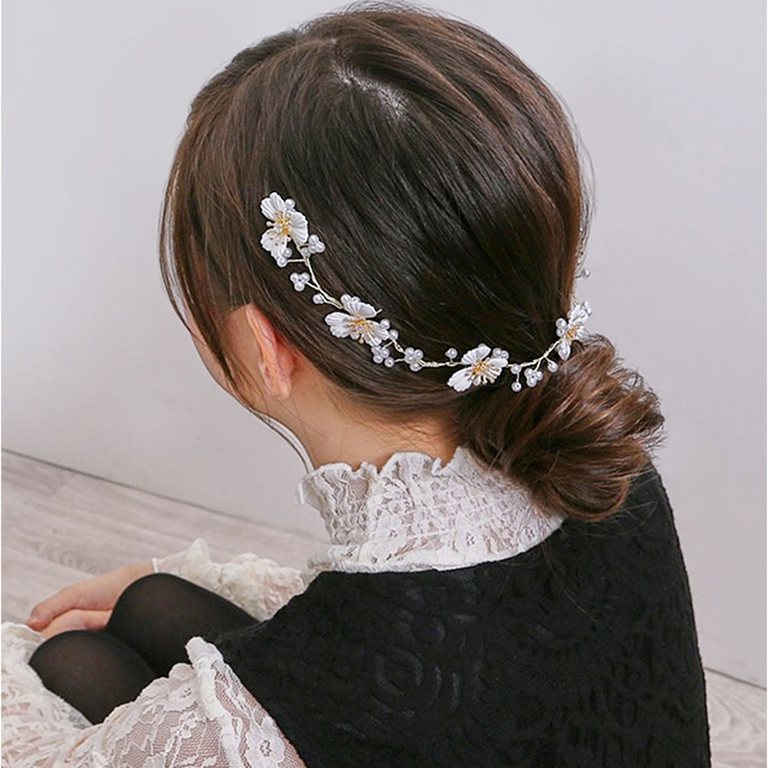 バックヤードファミリー BACKYARD FAMILY RORA ローラ ジェマ ヘアバンド （ホワイト） ホワイト