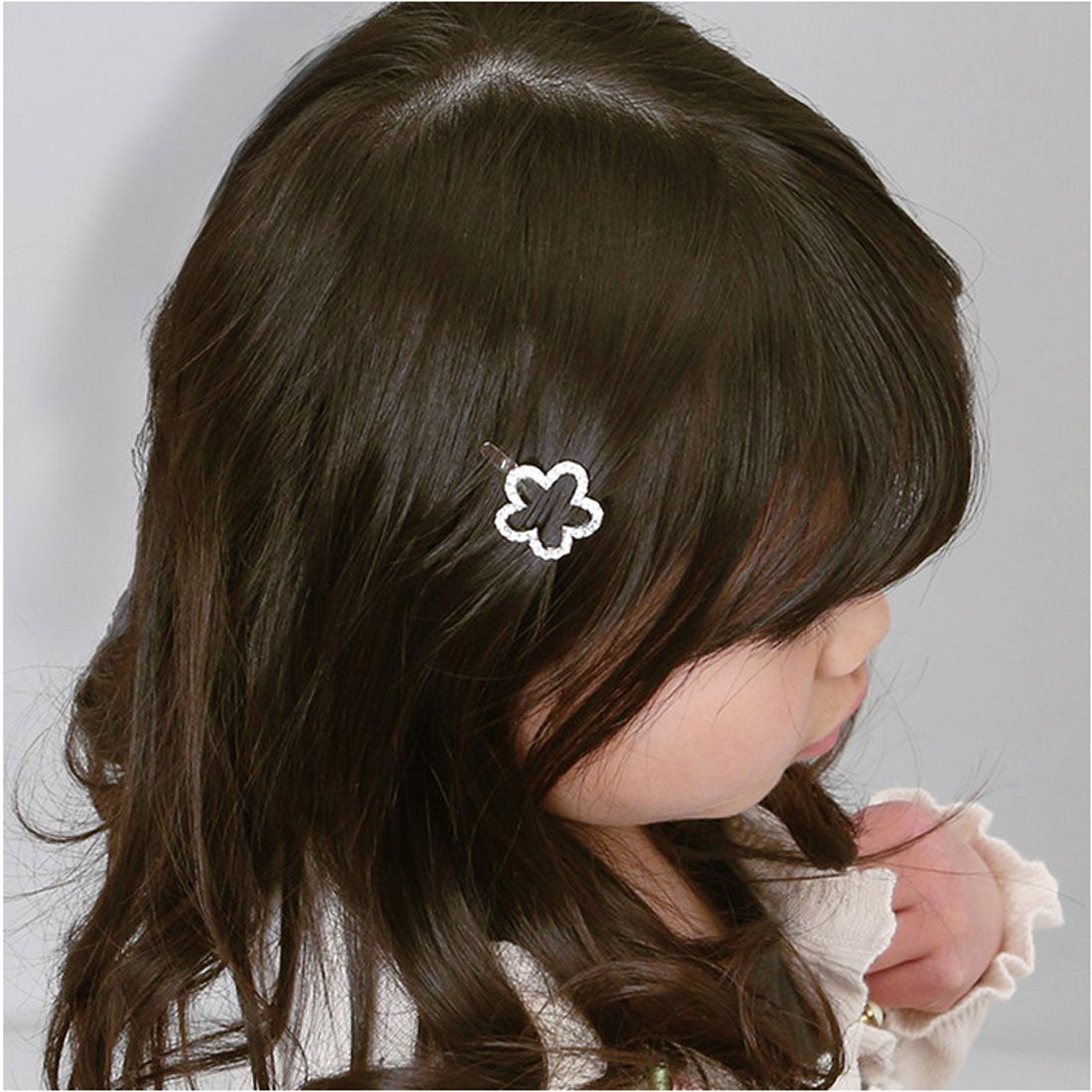 バックヤードファミリー BACKYARD FAMILY RORA ローラ ハリエット ヘアクリップ （チャコールグレー） チャコールグレー