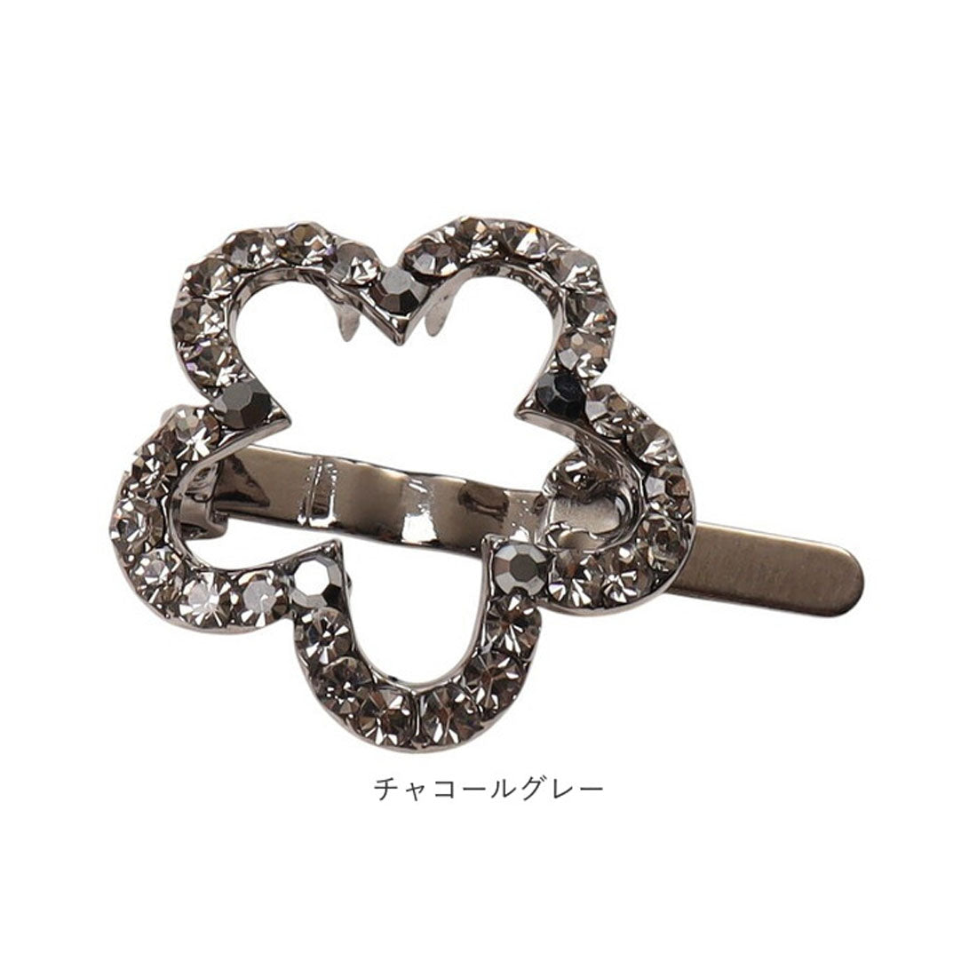 バックヤードファミリー BACKYARD FAMILY RORA ローラ ハリエット ヘアクリップ （チャコールグレー） チャコールグレー