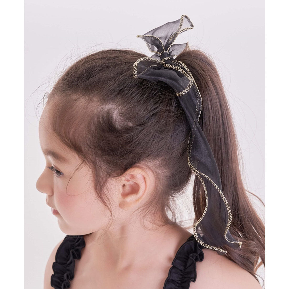 バックヤードファミリー BACKYARD FAMILY ハンクロングリボンヘアゴム(3color) （ゴールド） ゴールド