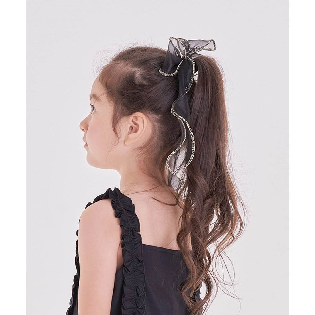 バックヤードファミリー BACKYARD FAMILY ハンクロングリボンヘアゴム(3color) （ゴールド） ゴールド