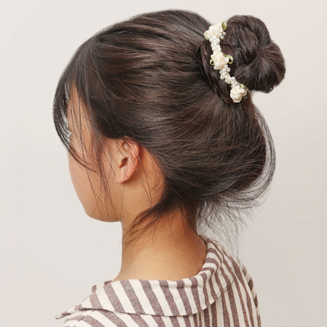 バックヤードファミリー BACKYARD FAMILY RORA ローラ フィオナ ヘアゴム （クリーム） クリーム