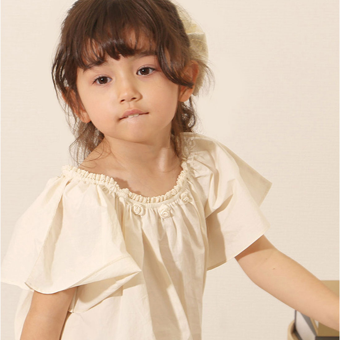 バックヤードファミリー BACKYARD FAMILY RORA ローラ エリザ ヘアクリップ （キナリ） キナリ