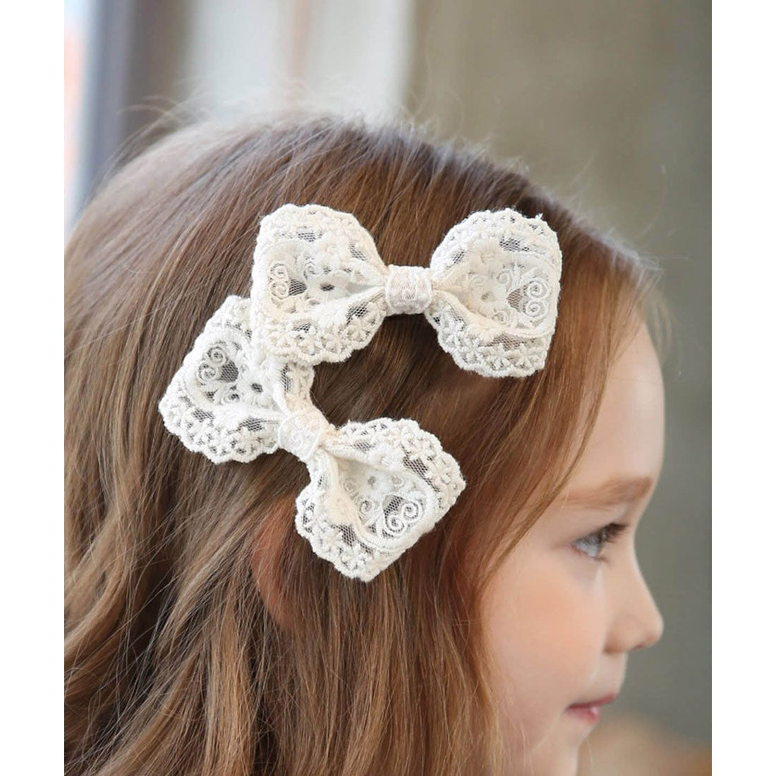 バックヤードファミリー BACKYARD FAMILY ライリー ヘアクリップ2個セット （アイボリー） アイボリー