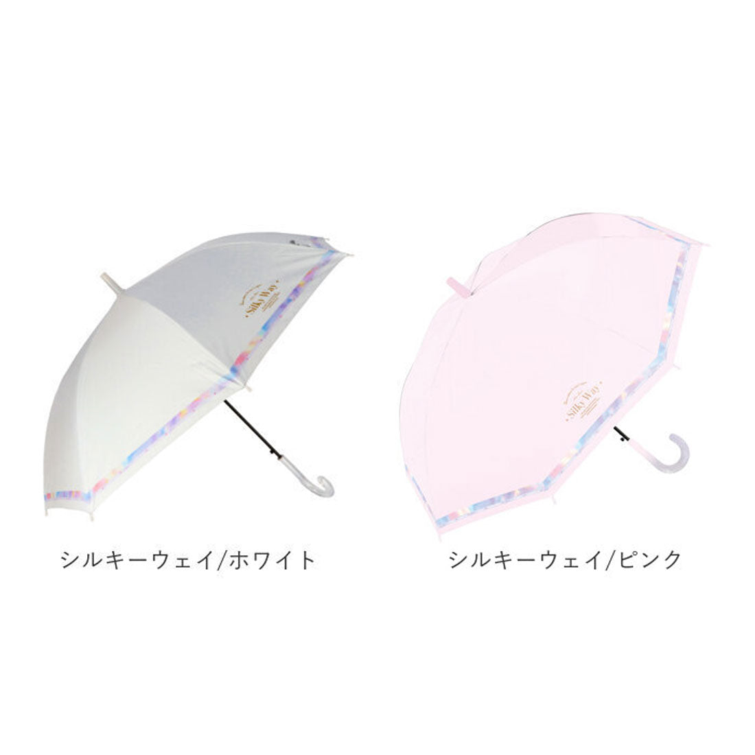 バックヤードファミリー BACKYARD FAMILY UV 子ども 長傘 55cm （クールバイカラー/ネイビー） クールバイカラー/ネイビー