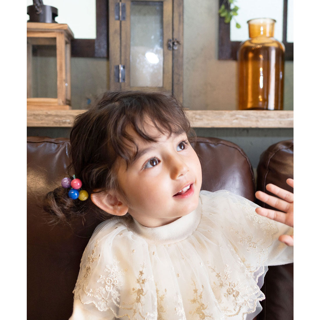 バックヤードファミリー BACKYARD FAMILY Rora スウィート ヘアゴム 5個セット （マルチカラー） マルチカラー