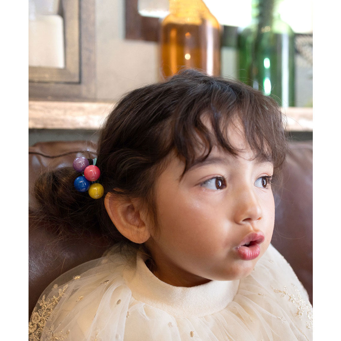 バックヤードファミリー BACKYARD FAMILY Rora スウィート ヘアゴム 5個セット （マルチカラー） マルチカラー