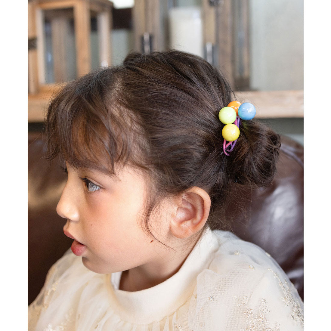 バックヤードファミリー BACKYARD FAMILY Rora スウィート ヘアゴム 5個セット （マルチカラー） マルチカラー