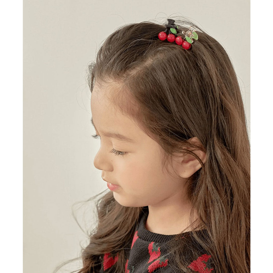 バックヤードファミリー BACKYARD FAMILY Rora ペアチェリー ヘアクリップ 2個セット （マルチカラー） マルチカラー