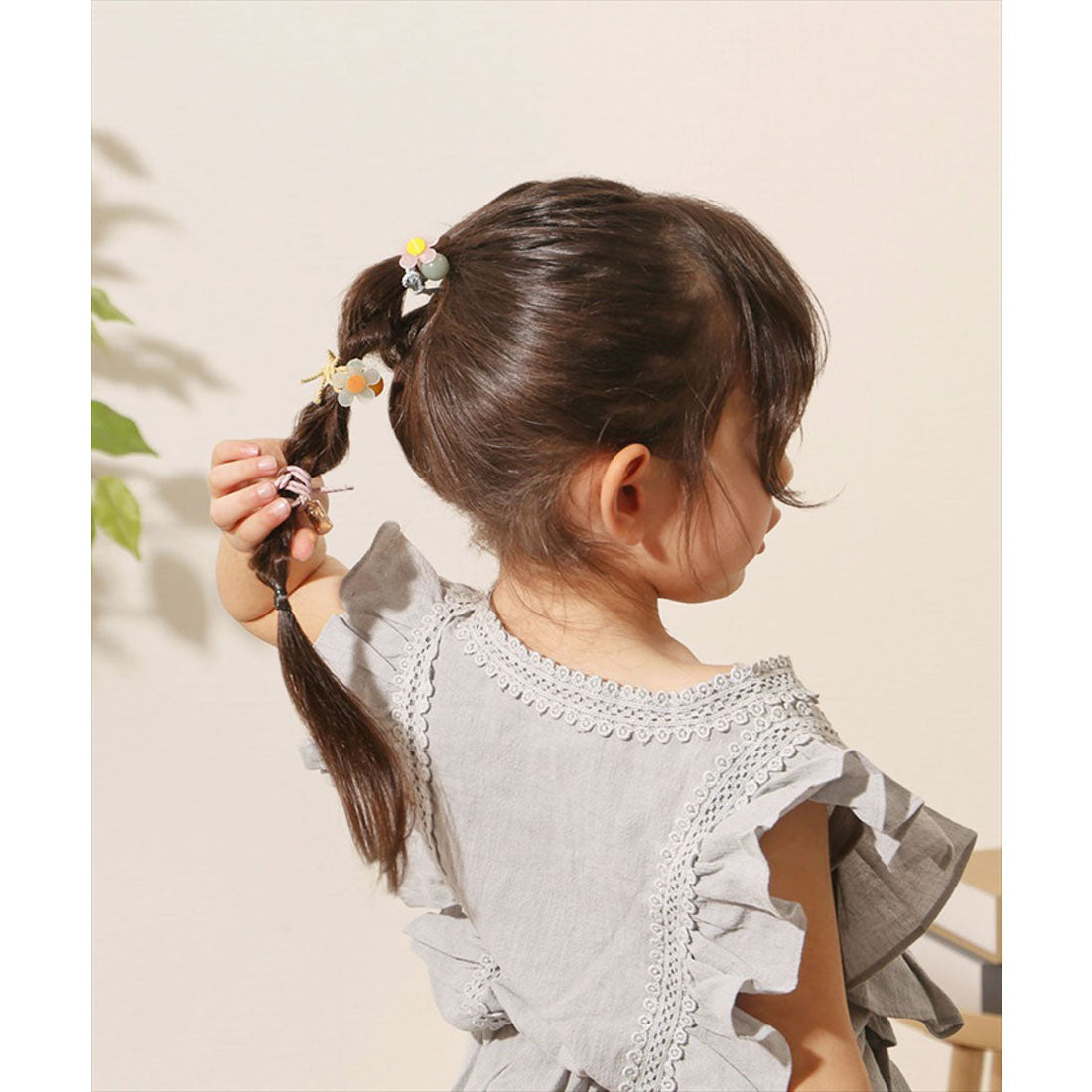 バックヤードファミリー BACKYARD FAMILY Rora ブレンダ ヘアゴム 5個セット （マルチカラー） マルチカラー