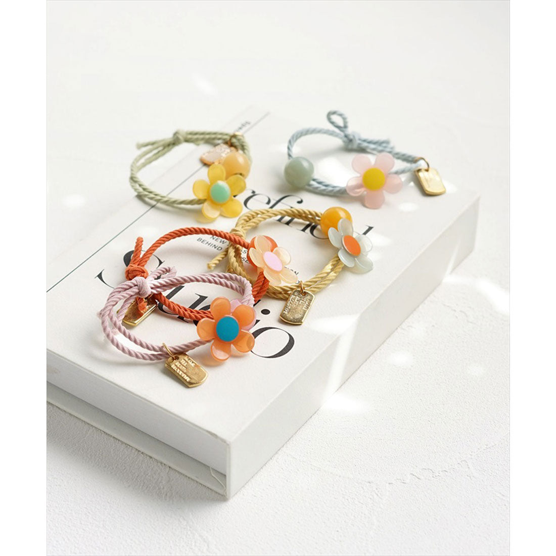 バックヤードファミリー BACKYARD FAMILY Rora ブレンダ ヘアゴム 5個セット （マルチカラー） マルチカラー