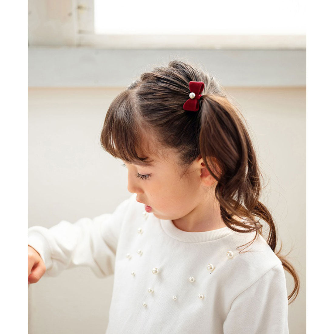 バックヤードファミリー BACKYARD FAMILY Rora ベル ヘアクリップ 2個セット （ブラック） ブラック