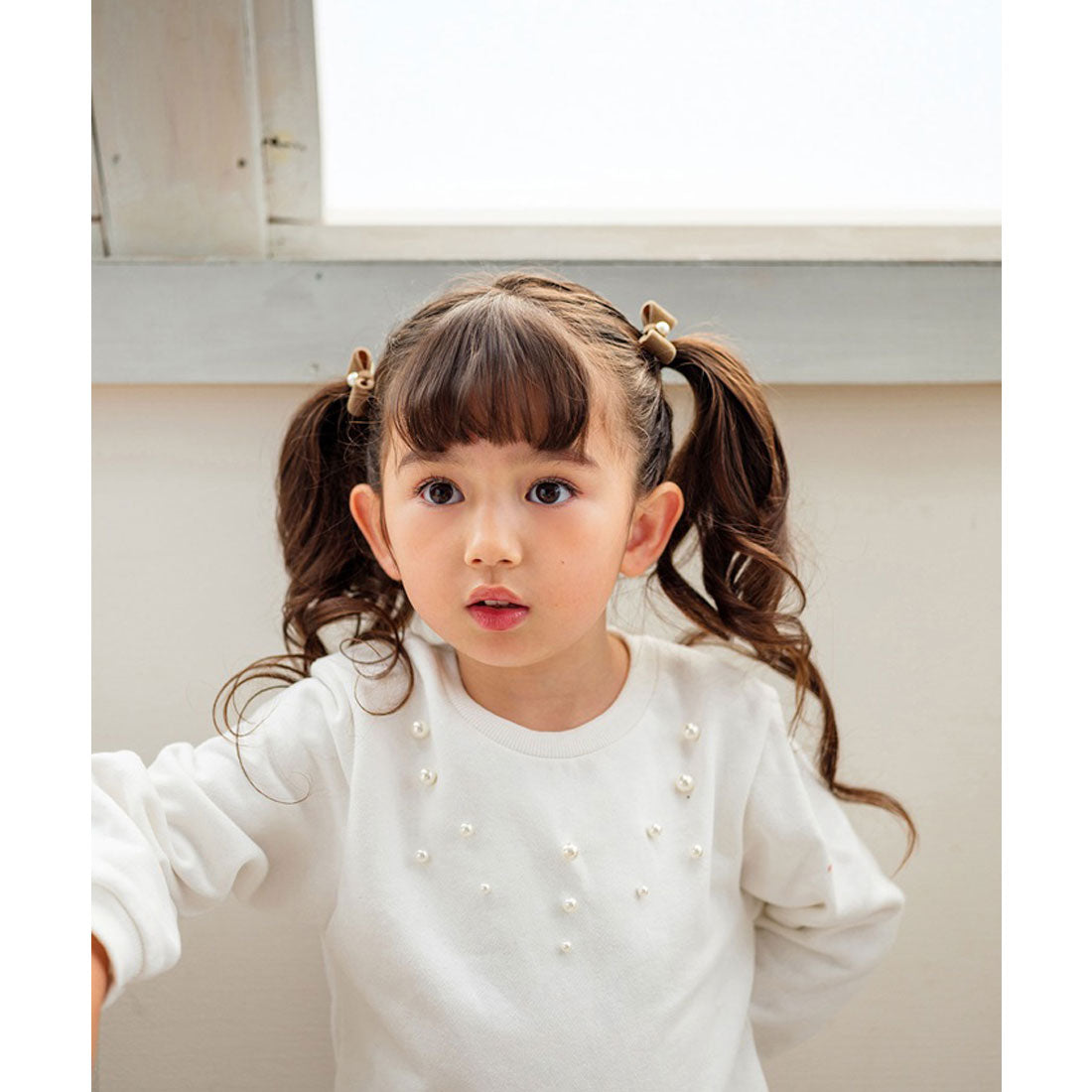 バックヤードファミリー BACKYARD FAMILY Rora ベル ヘアクリップ 2個セット （ブラック） ブラック