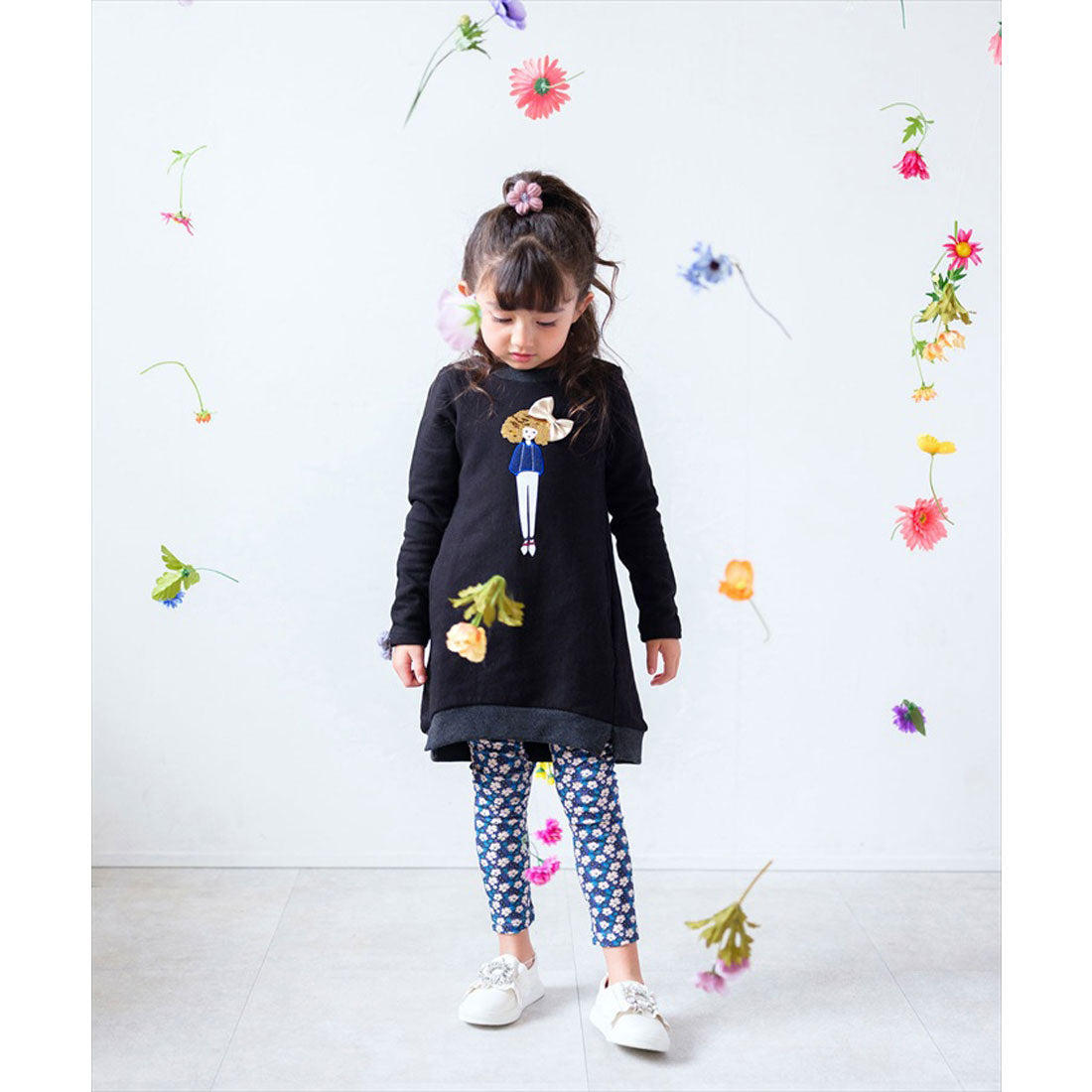 バックヤードファミリー BACKYARD FAMILY Rora ブルーム ニット ヘアクリップ 2個セット （マルチカラー） マルチカラー