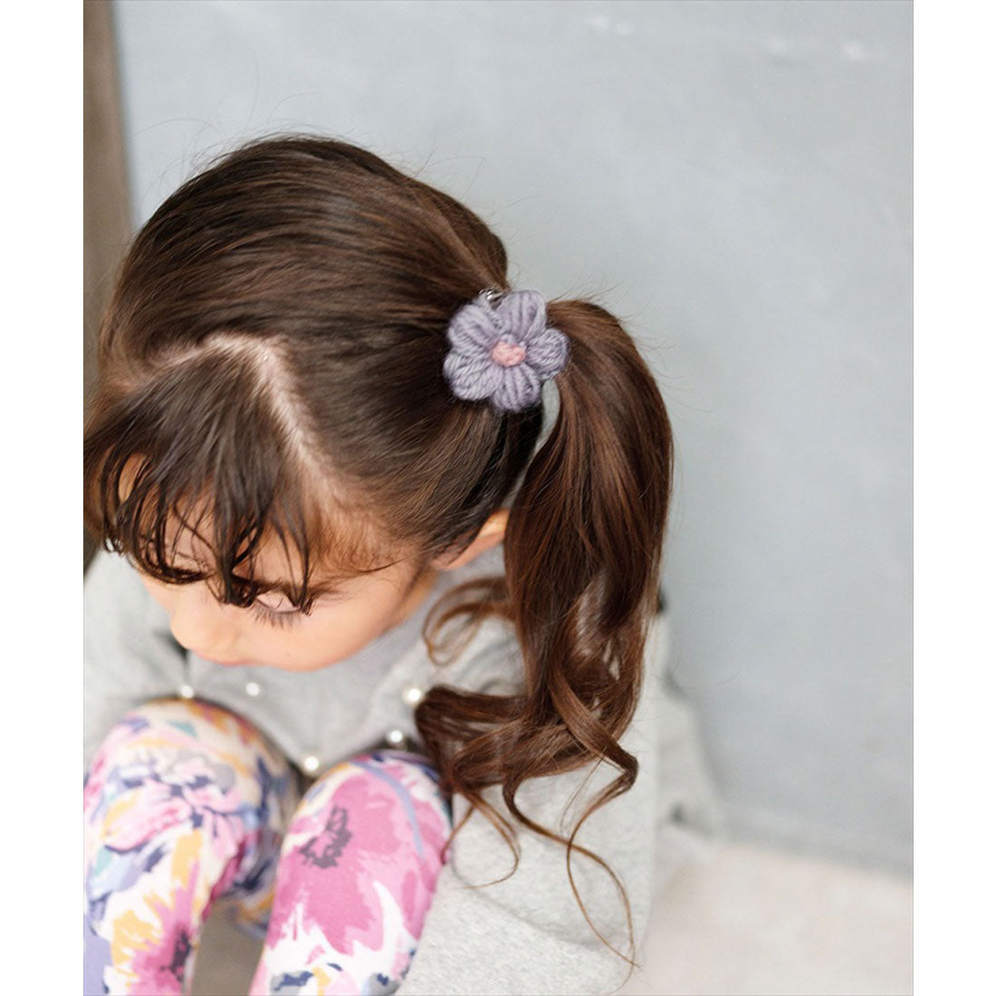 バックヤードファミリー BACKYARD FAMILY Rora ブルーム ニット ヘアクリップ 2個セット （マルチカラー） マルチカラー