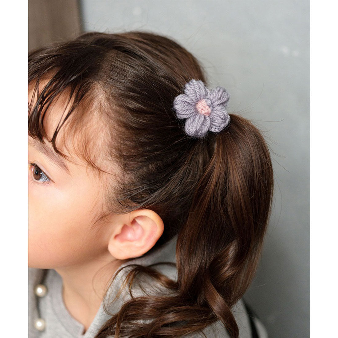 バックヤードファミリー BACKYARD FAMILY Rora ブルーム ニット ヘアクリップ 2個セット （マルチカラー） マルチカラー