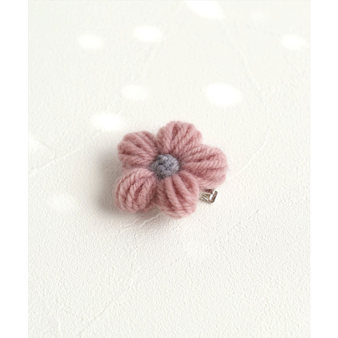 バックヤードファミリー BACKYARD FAMILY Rora ブルーム ニット ヘアクリップ 2個セット （マルチカラー） マルチカラー