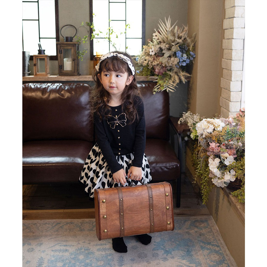 バックヤードファミリー BACKYARD FAMILY Rora プティ ドット カチューシャ （アイボリー） アイボリー