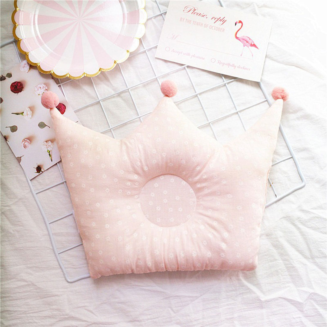 バックヤードファミリー BACKYARD FAMILY 赤ちゃん用まくら bpillow52,ピンク