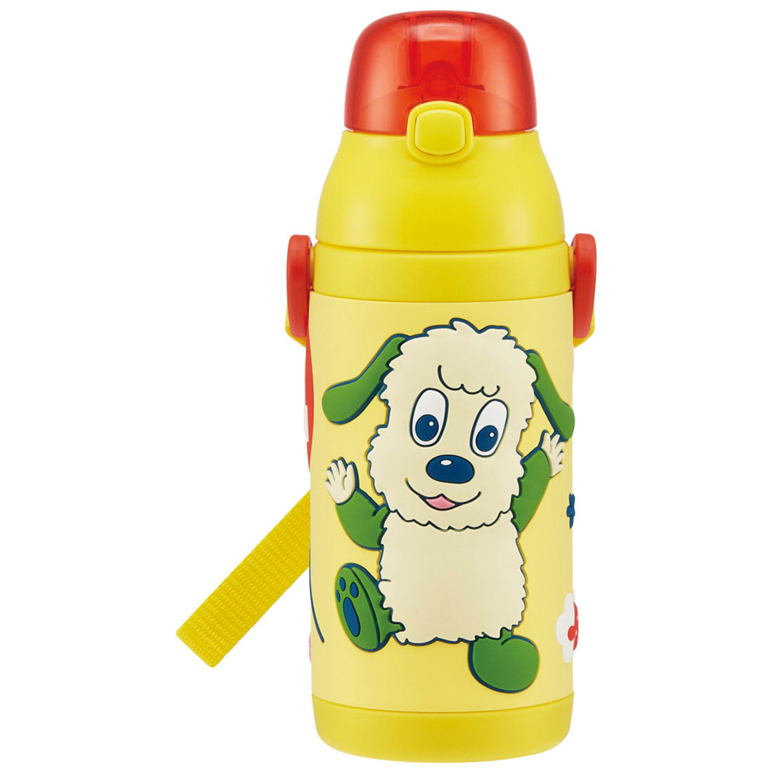 BACKYARD FAMILY 3D One-Push Straw Bottle SSPV4 [Non-returnable item]