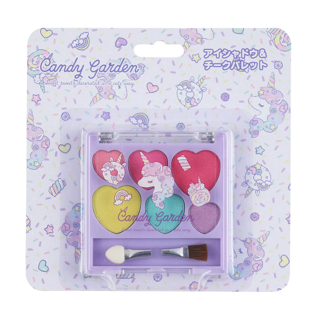 バックヤードファミリー BACKYARD FAMILY チーク＆アイシャドウパレット【返品不可商品】,キャンディガーデン