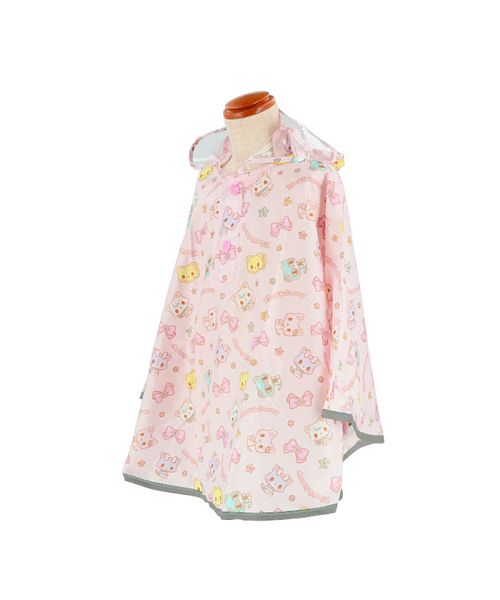 バックヤードファミリー BACKYARD FAMILY キッズ レインポンチョ 80 ～ 100cm RAPO2 （まいぜんシスター23） まいぜんシスター23
