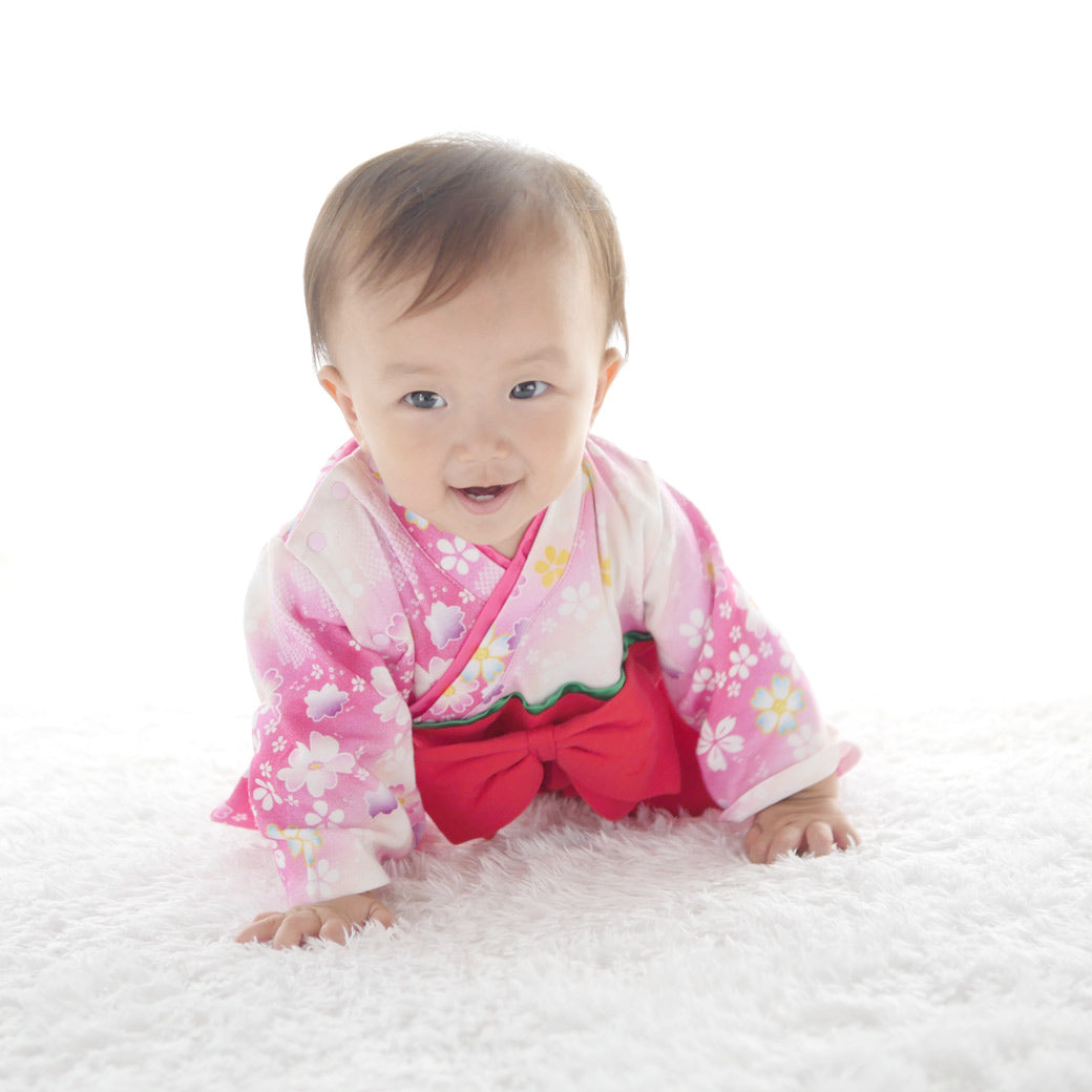 Backyard Family BACKYARD FAMILY 【Aenak】 Full Open Girls' Hakama Romper