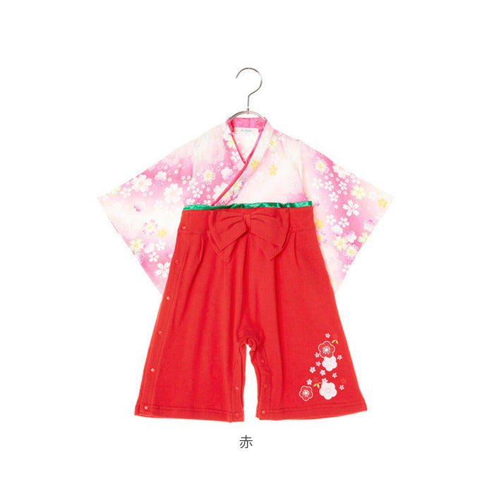 Backyard Family BACKYARD FAMILY 【Aenak】 Full Open Girls' Hakama Romper