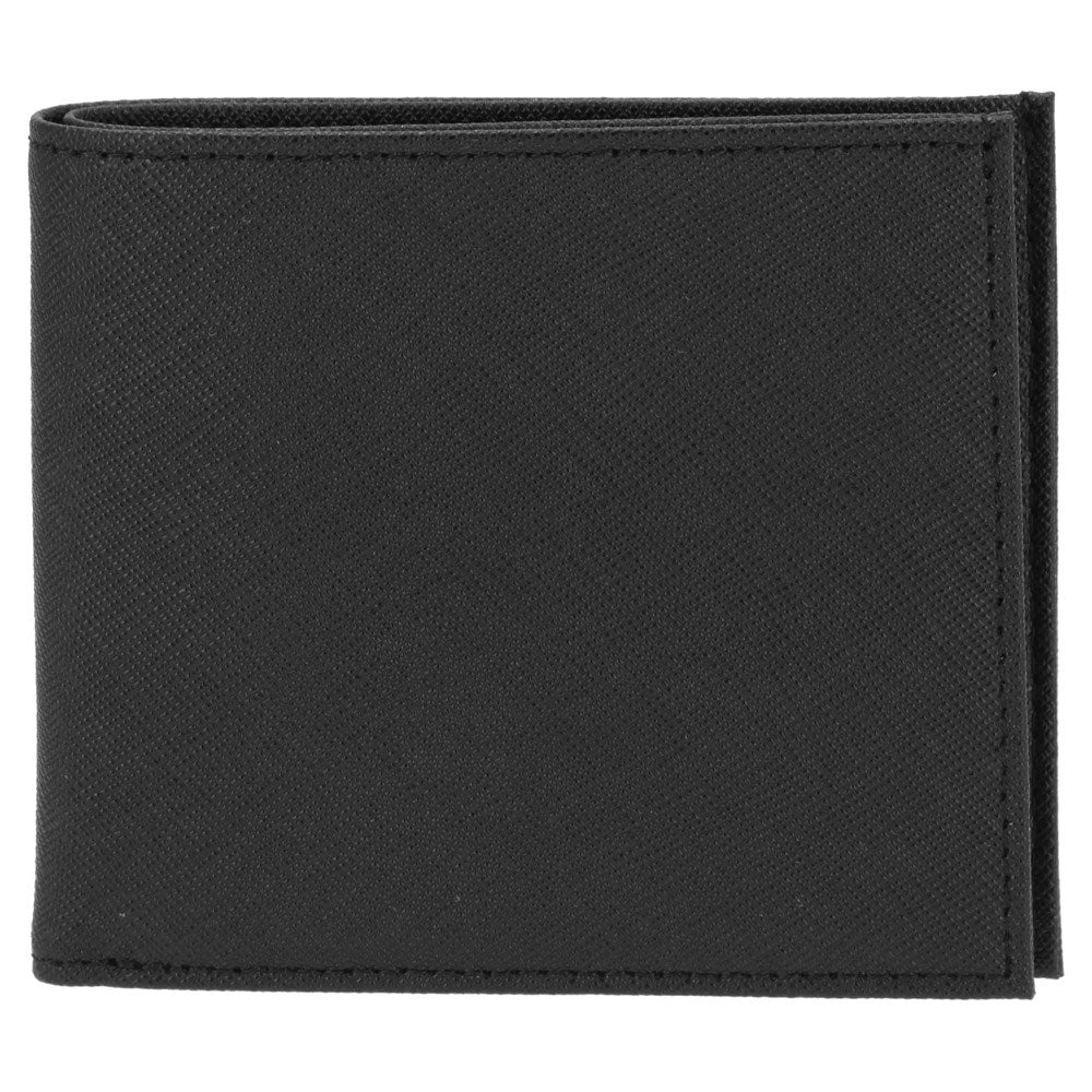 ノーブランド No Brand DomTeporna 牛革 二つ折り財布 （BLACK） BLACK