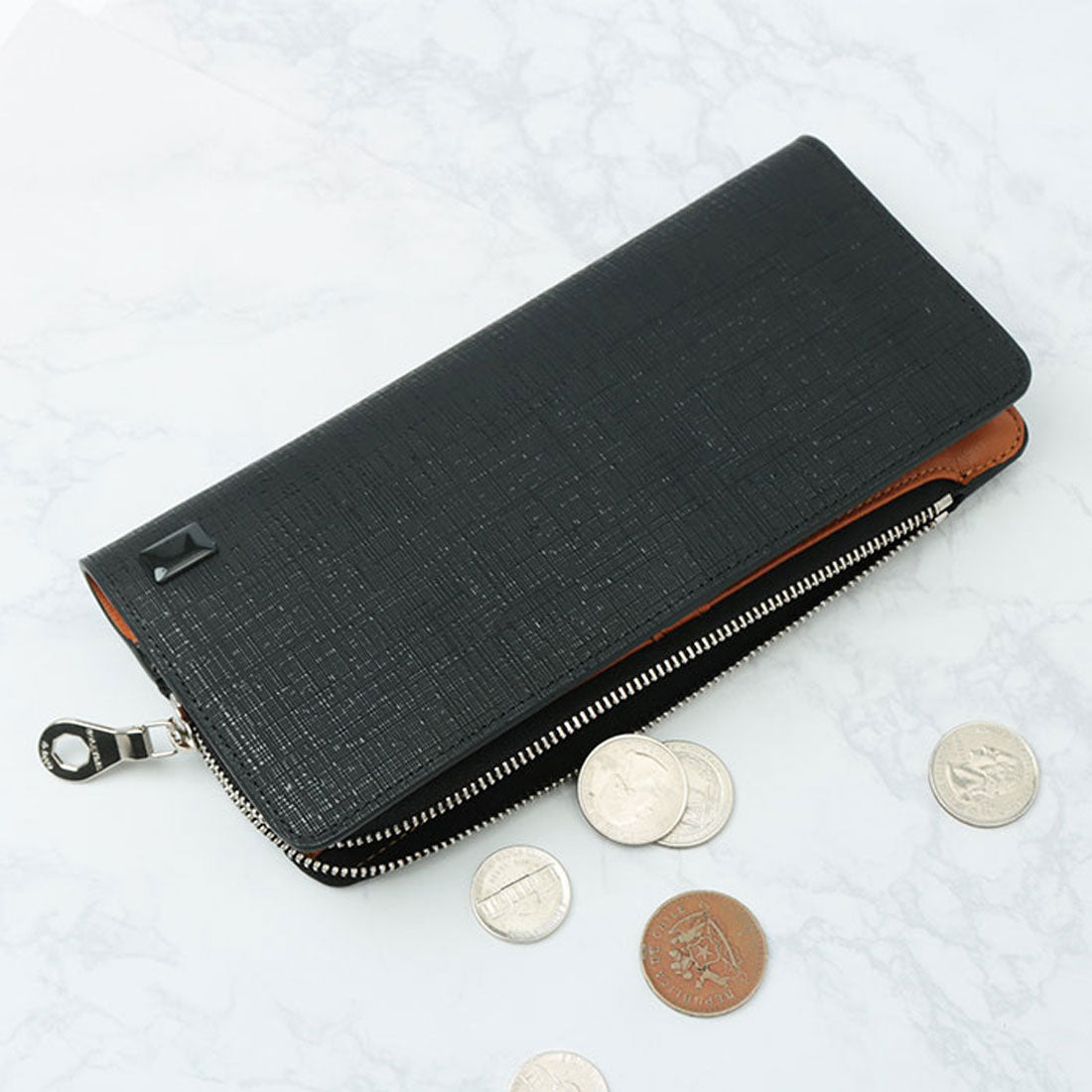 バックヤードファミリー BACKYARD FAMILY 財布 SOLATINA 型押し長財布 （グリーン） グリーン