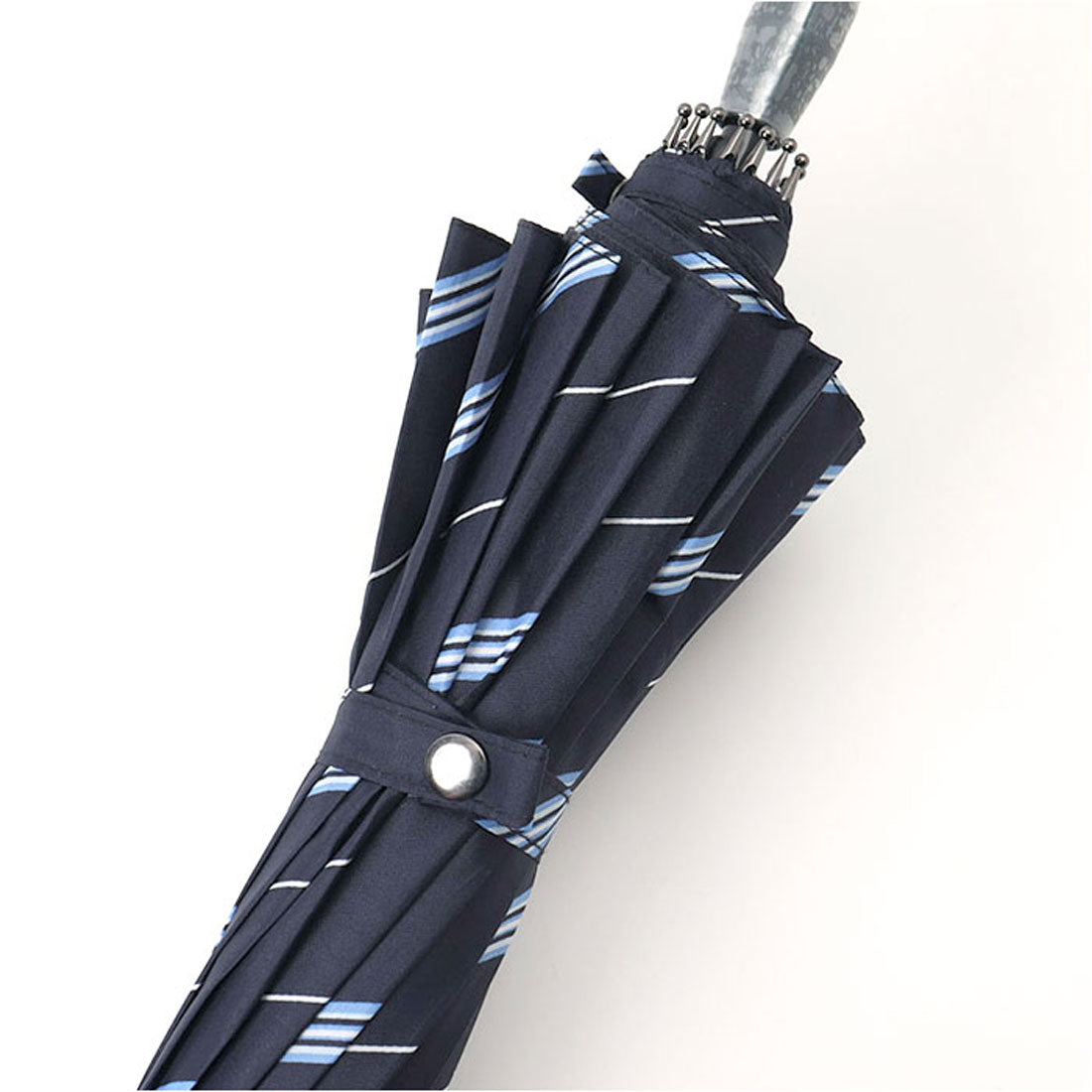 バックヤードファミリー BACKYARD FAMILY 65cm 16本骨傘 メンズ （ドットラインストライプ/M） ドットラインストライプ/M