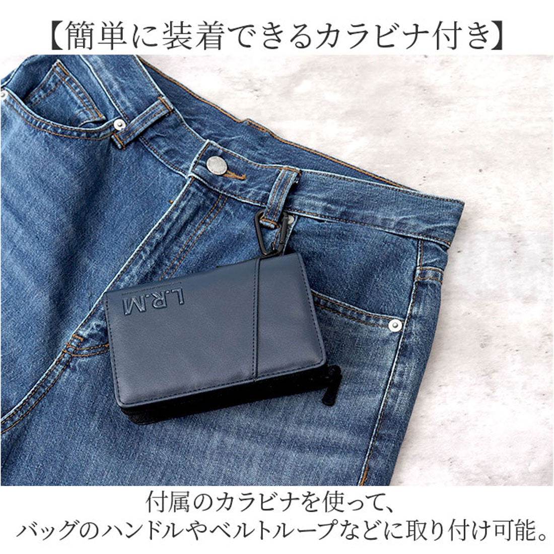 バックヤードファミリー BACKYARD FAMILY L.R.M ミドル財布 （CMK-1091ブラック） CMK-1091ブラック