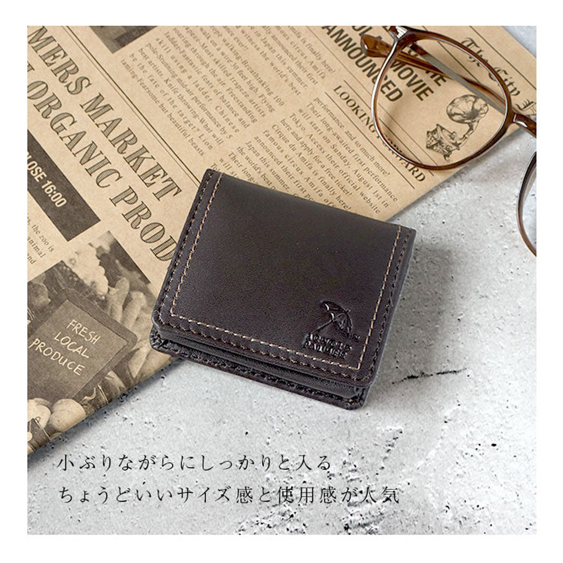 バックヤードファミリー BACKYARD FAMILY ArnoldPalmer BOXコインケース （BROWN） BROWN
