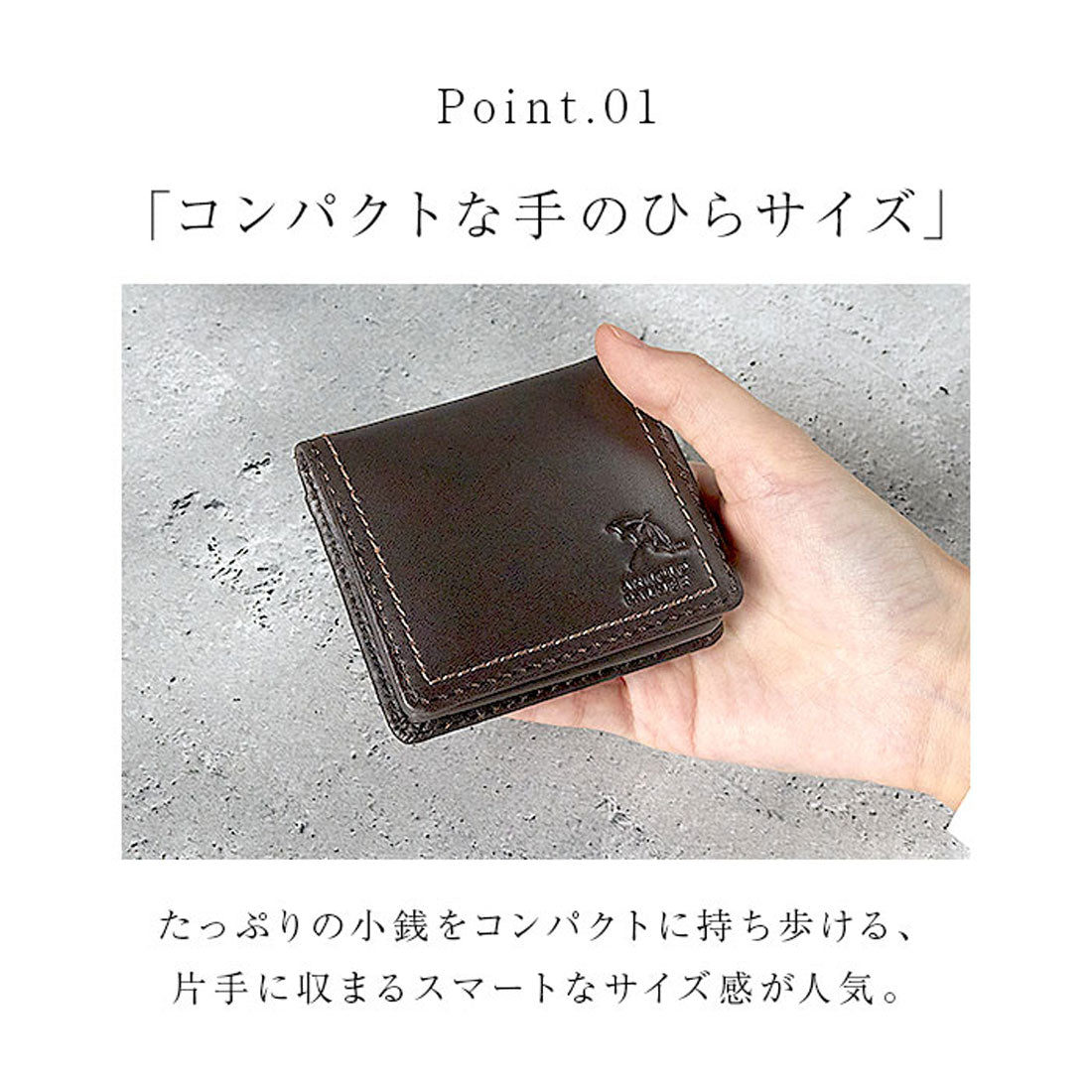 バックヤードファミリー BACKYARD FAMILY ArnoldPalmer BOXコインケース （BROWN） BROWN