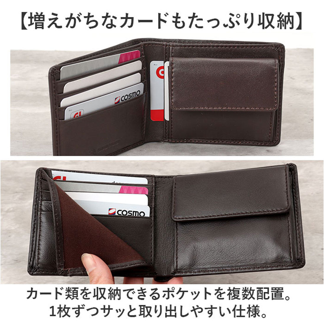 バックヤードファミリー BACKYARD FAMILY ArnoldPalmer 二つ折り財布 （BLACK） BLACK