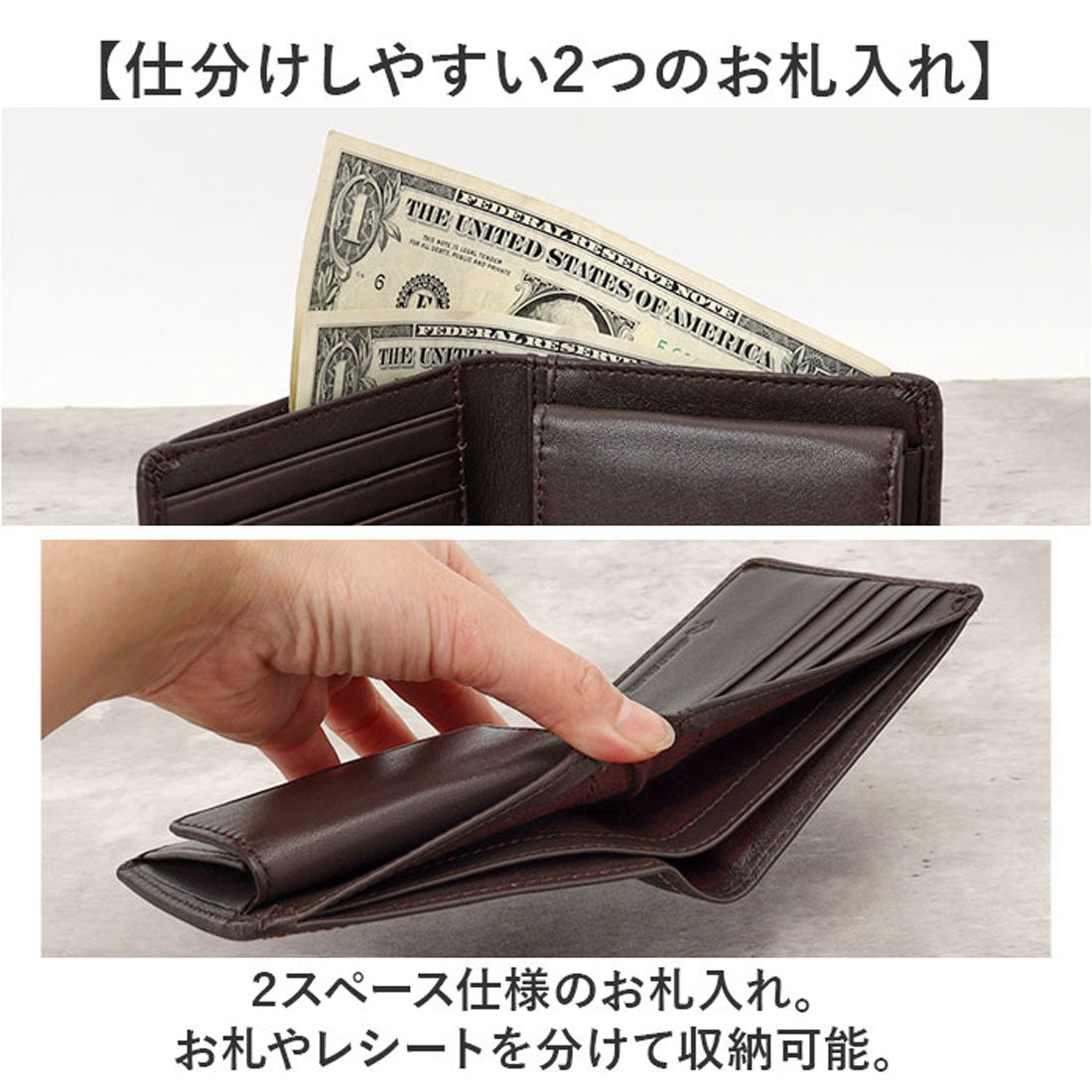 バックヤードファミリー BACKYARD FAMILY ArnoldPalmer 二つ折り財布 （BLACK） BLACK