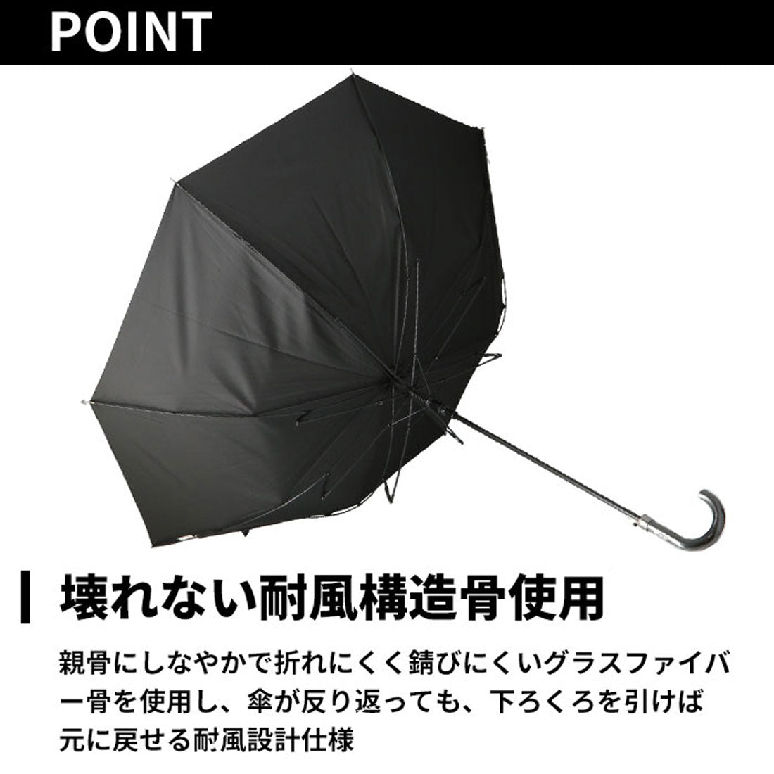 バックヤードファミリー BACKYARD FAMILY BIG&WIDE 長傘 75cm （GB752521レジメンタルSTWI） GB752521レジメンタルSTWI