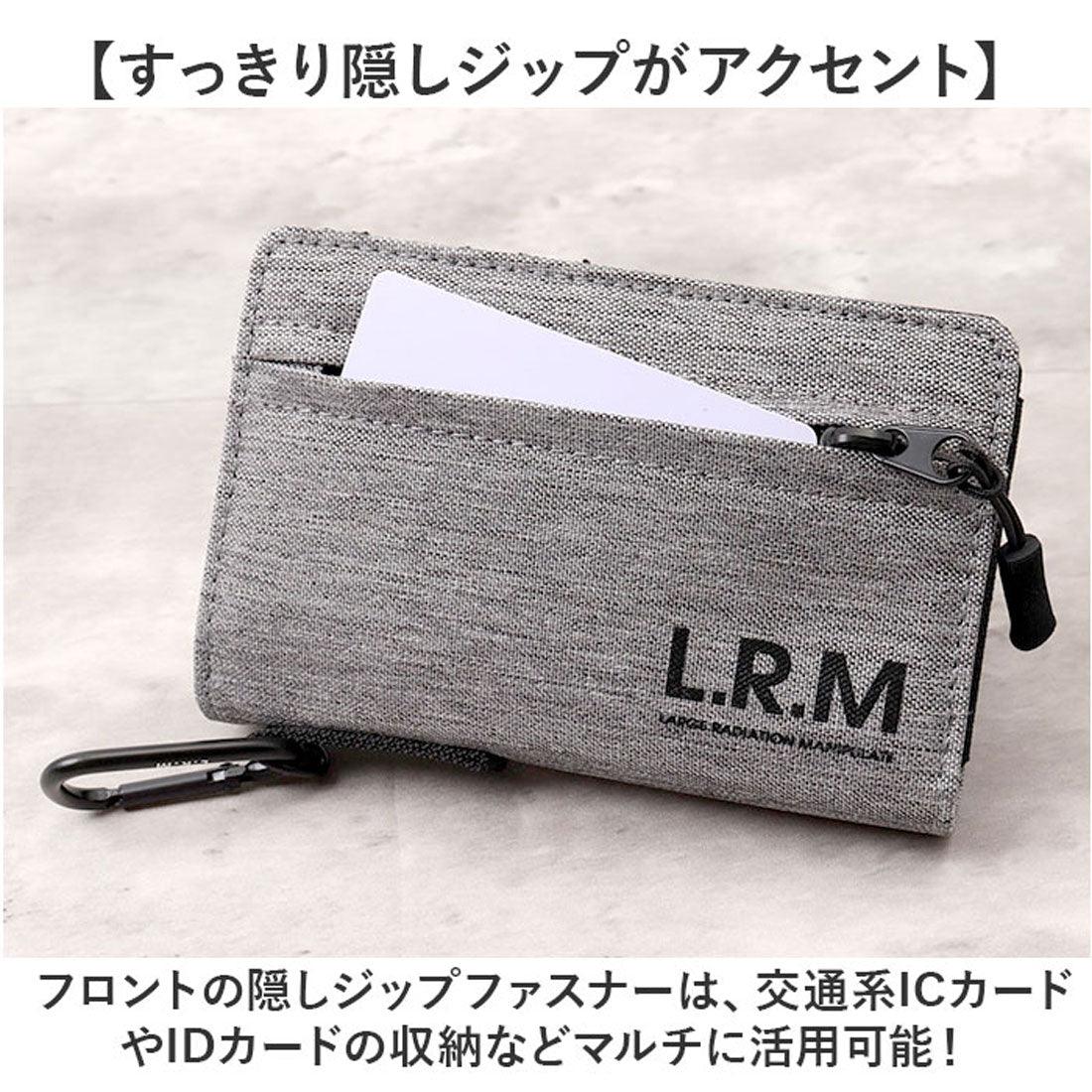 バックヤードファミリー BACKYARD FAMILY L.R.M 隠しジップミドル財布 （ブラック） ブラック