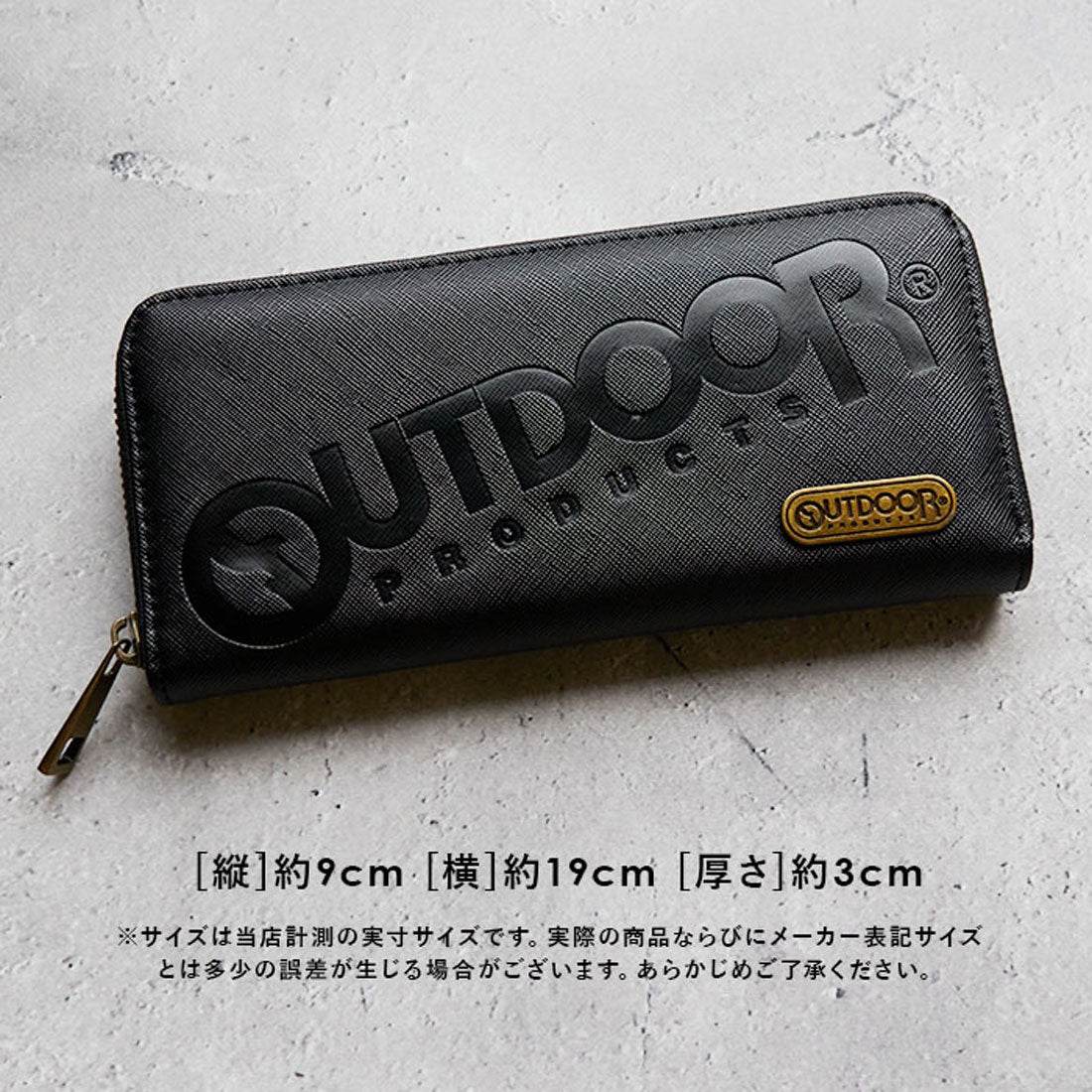 バックヤードファミリー BACKYARD FAMILY OUTDOOR アウトドア 長財布 （シンプルロゴBK） シンプルロゴBK