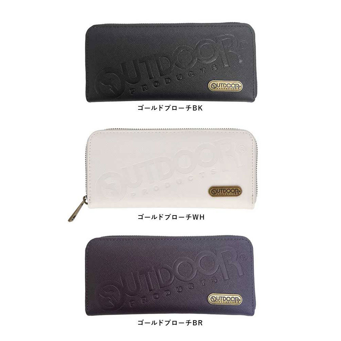 バックヤードファミリー BACKYARD FAMILY OUTDOOR アウトドア 長財布 （シンプルロゴBK） シンプルロゴBK