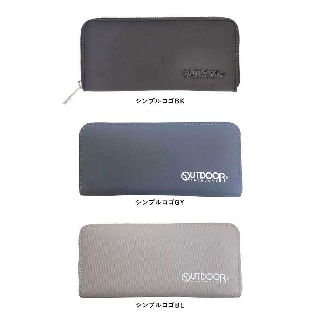 バックヤードファミリー BACKYARD FAMILY OUTDOOR アウトドア 長財布 （シンプルロゴBK） シンプルロゴBK