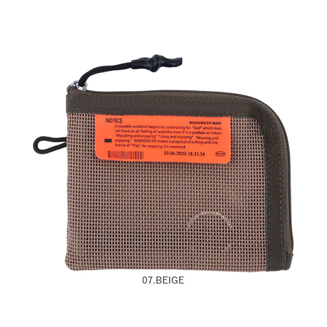 バックヤードファミリー BACKYARD FAMILY WEEKENDER PVC MESH MULTI CASE （03.ORANGE） 03.ORANGE