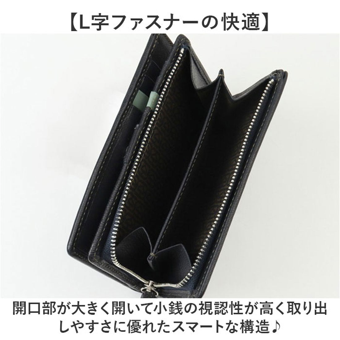 バックヤードファミリー BACKYARD FAMILY KATHARINE HAMNETT LONDON 二つ折り財布 （BLACK） BLACK