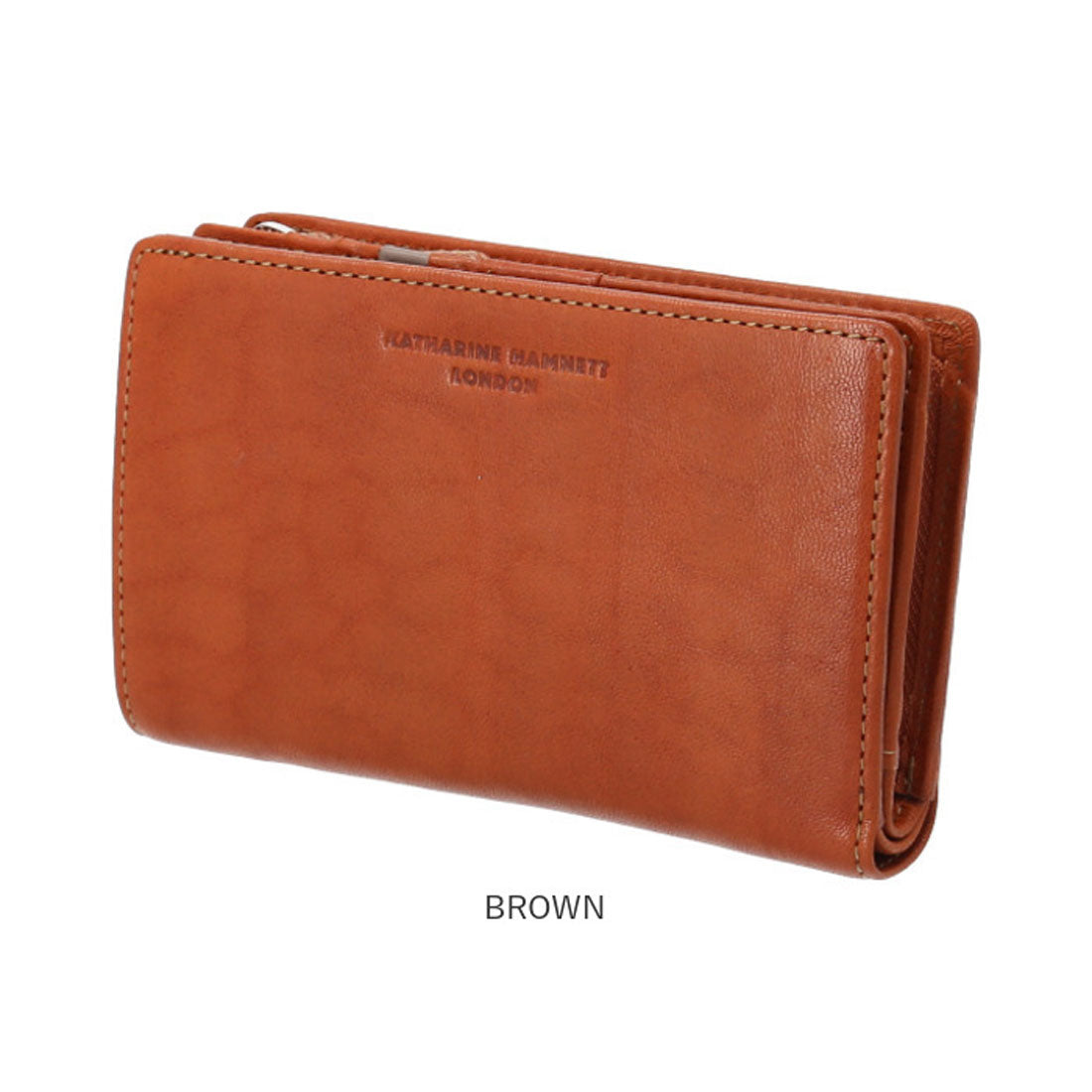 バックヤードファミリー BACKYARD FAMILY KATHARINE HAMNETT LONDON 二つ折り財布 （BLACK） BLACK