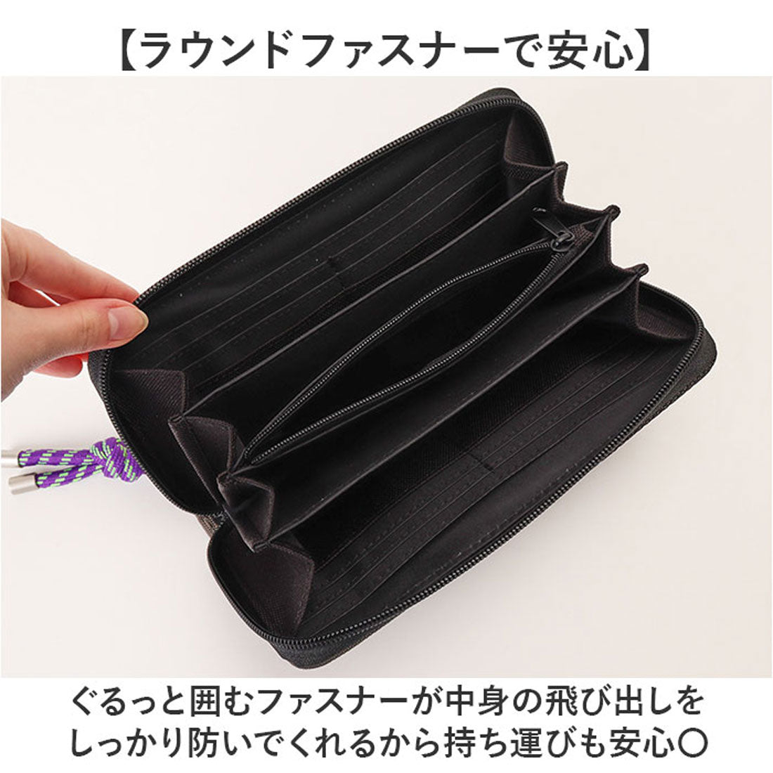 バックヤードファミリー BACKYARD FAMILY L.R.M 長財布 （CMK-1187カーキ） CMK-1187カーキ