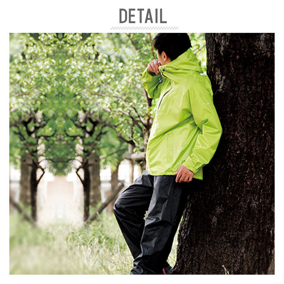 BACKYARD FAMILY MAKKU Rain Track Pants AS-950