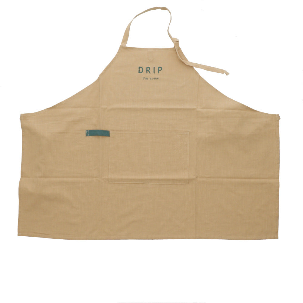 バックヤードファミリー BACKYARD FAMILY Im home デイリーエプロン （BEIGE/DRIP） BEIGE/DRIP