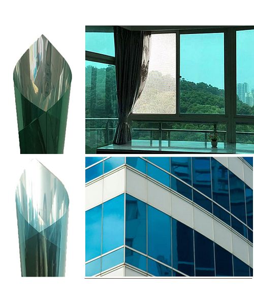 バックヤードファミリー BACKYARD FAMILY glassgrm マジックミラー フィルム 90×200CM （レッドシルバー） レッドシルバー